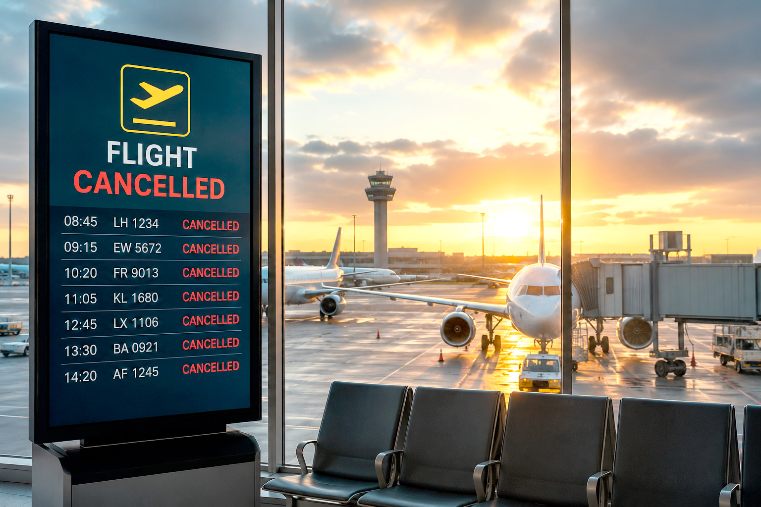 Flughafenverband rechnet mit Flugstreichungen