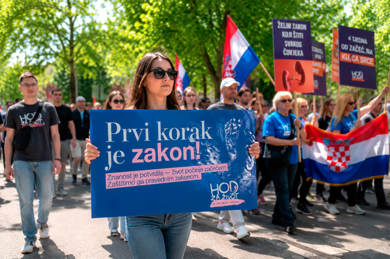 U Zagrebu održan 11. Hod za život