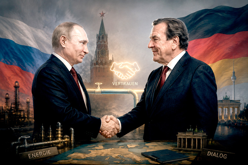 Schröder als Vermittler? Gemischte Reaktionen